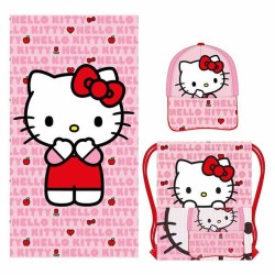 Telo da Mare Hello Kitty Rosa