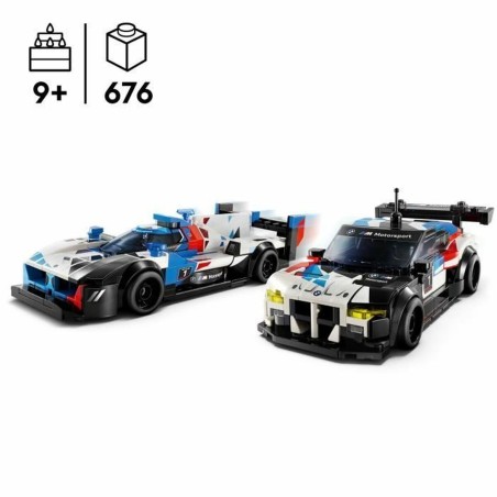 Set di Costruzioni Lego BMW M4 GT3 & BMW M Hybrid V8 Multicolore