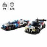 Set di Costruzioni Lego BMW M4 GT3 & BMW M Hybrid V8 Multicolore
