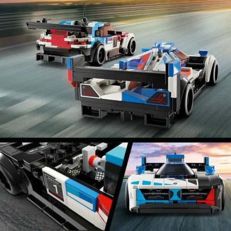 Set di Costruzioni Lego BMW M4 GT3 & BMW M Hybrid V8 Multicolore