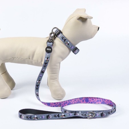Collare per Cani Disney Villains Grigio
