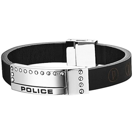 Bracciale Uomo Police PJ.24643BLB.01-L Pelle 18 cm