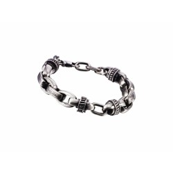 Bracciale Uomo Police PJ22257BSS-01 Acciaio inossidabile 18 cm
