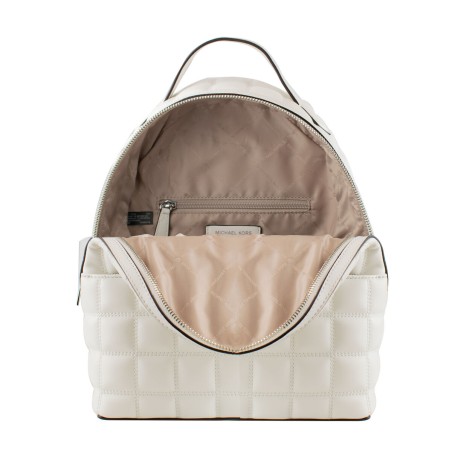 Zaino Casual Michael Kors Sheila Bianco 30 x 24 x 12 cm