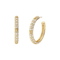 Orecchini Donna Michael Kors MKC1495AN710 Argento puro 3,5 cm