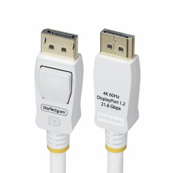 Cavo USB Startech DP12-CABLE6FTW Bianco 1,8 m