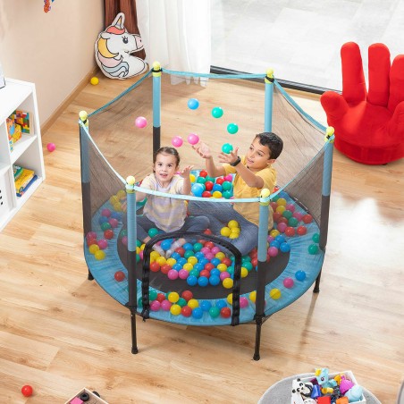 Trampolino per Bambini con Rete di Sicurezza Kidine InnovaGoods (Ricondizionati B)