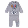 Completo Sportivo per Neonati Looney Tunes Grigio 3 Mesi