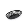 Cestino per il Pane Nero Plastica Ovale 24 x 15 x 4,5 cm (36 Unità)