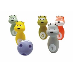 Gioco di Bowling 16 cm animali