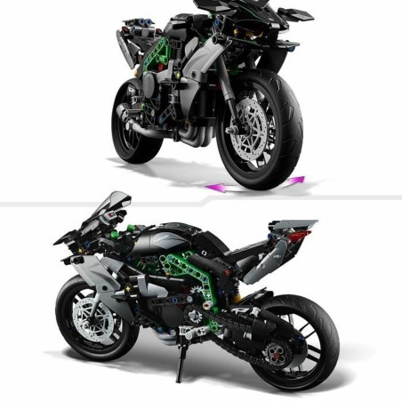 Set di Costruzioni Lego Kawasaki Ninja H2R Multicolore