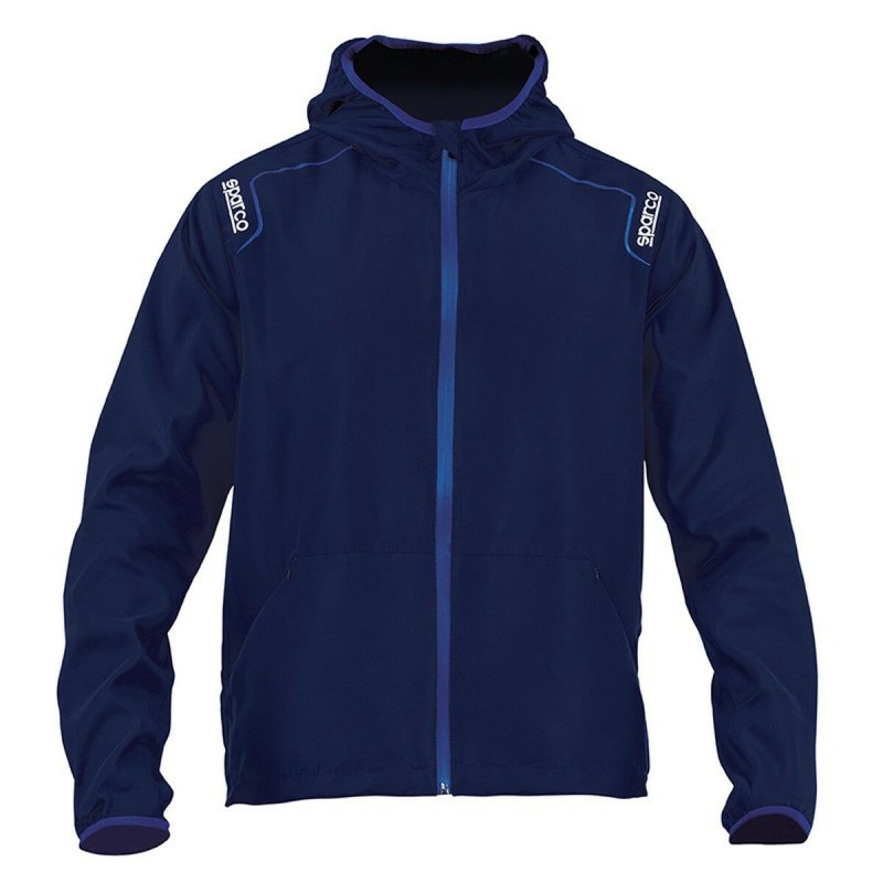 Giacca Antivento Sparco S02405BM2M Azzurro M Giacca Antivento Sparco S02405BM2M Azzurro M