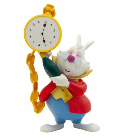 Statua Bullyland Alice in Wonderland Plastica Coniglio