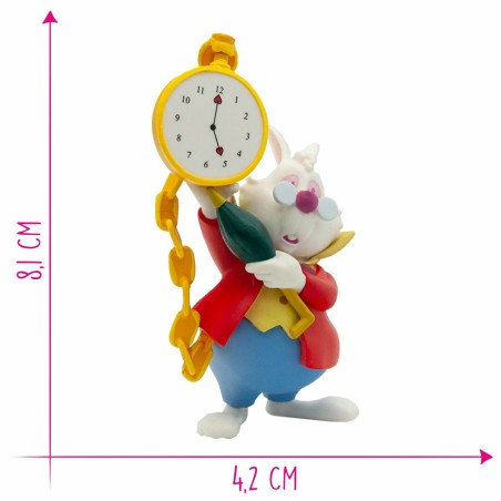 Statua Bullyland Alice in Wonderland Plastica Coniglio