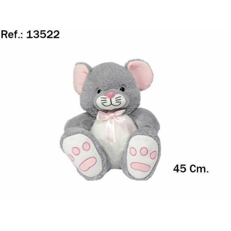 Peluche Artesanía Beatriz Grigio 45 cm Ratto
