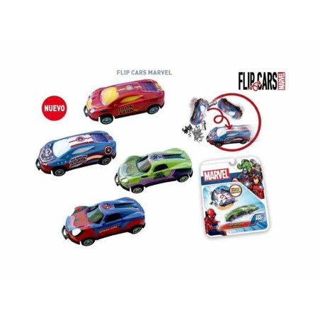 Macchina a giocattolo Bandai Flip Cars Marvel