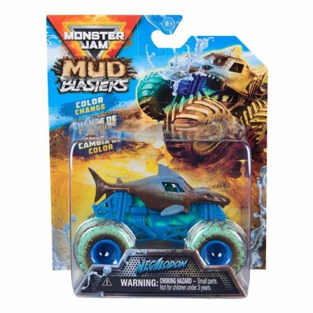Monster Truck Monster Jam Mud Blasters 1:64 Azzurro
