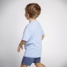 Maglia a Maniche Corte per Bambini Bluey Azzurro Chiaro 3 Anni
