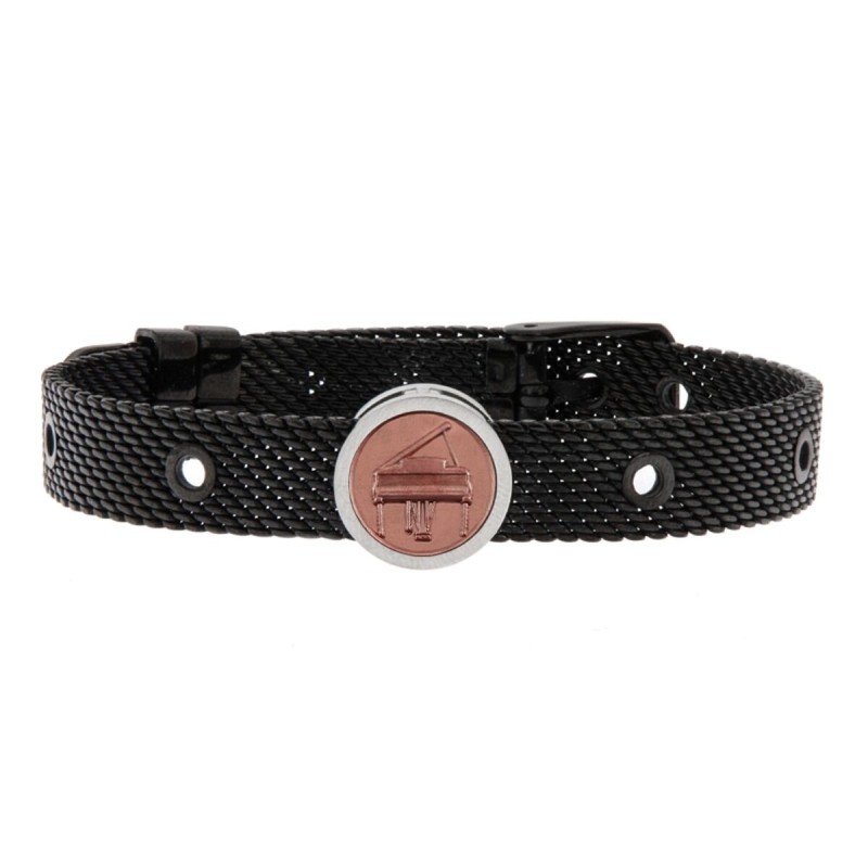 Bracciale Uomo Talent Jewels TJA-4-06-02-2-215 Nero Bracciale Uomo Talent Jewels TJA-4-06-02-2-215 Nero