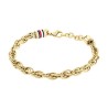 Bracciale Uomo Tommy Hilfiger 2790500 Argento puro 925 Dorato