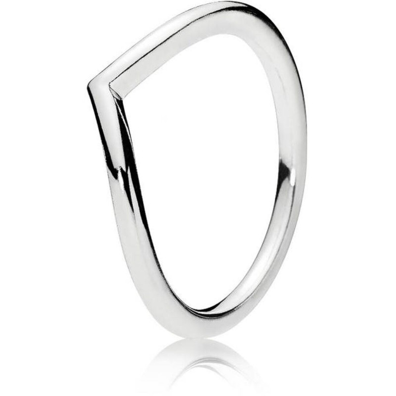 Anello Donna Pandora WISHBONE SILVER - RING - SIZE 60 Anello Donna Pandora WISHBONE SILVER - RING - SIZE 60
