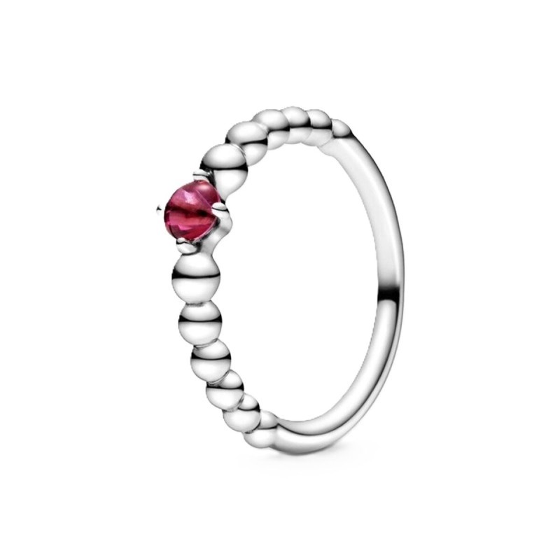 Anello Donna Pandora RED STONE - RING - SIZE 56 Anello Donna Pandora RED STONE - RING - SIZE 56