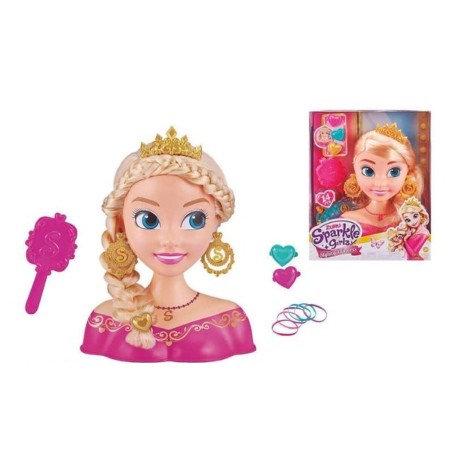 Bambola da Pettinare Sparkle Girlz 23 cm