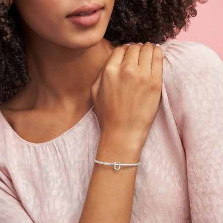 Perlina Donna Pandora LETTER T SILVER Argentato