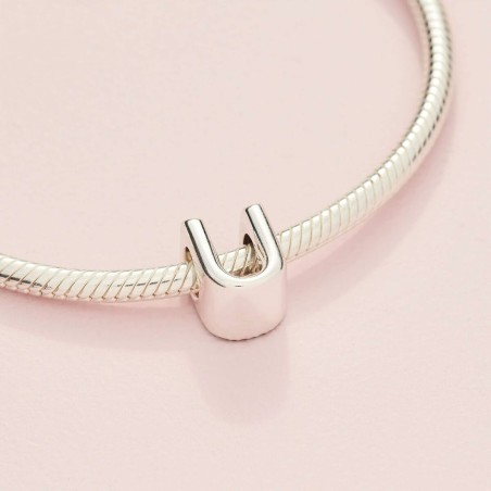 Perlina Donna Pandora LETTER T SILVER Argentato