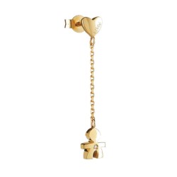 Orecchini Donna leBebe LBB712 Oro 9 Carati Dorato