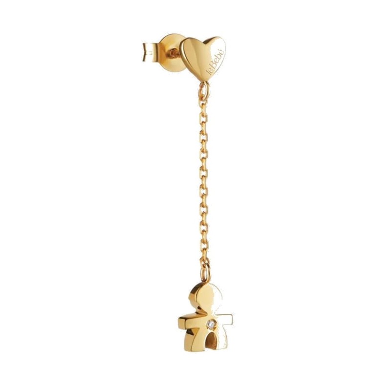 Orecchini Donna leBebe LBB712 Oro 9 Carati Dorato Orecchini Donna leBebe LBB712 Oro 9 Carati Dorato