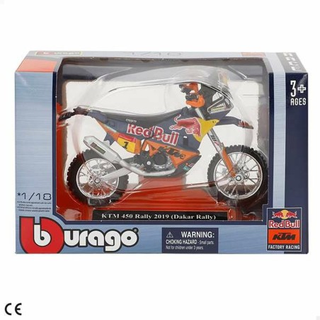 Motocicletta Colorbaby Wrb Ktm Cross 1:18