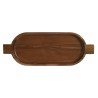 Vassoio per aperitivi Home ESPRIT Naturale Acacia 48,5 x 18 x 3,5 cm