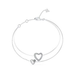 Bracciale Donna Guess JUBB05027JWRHS Argentato