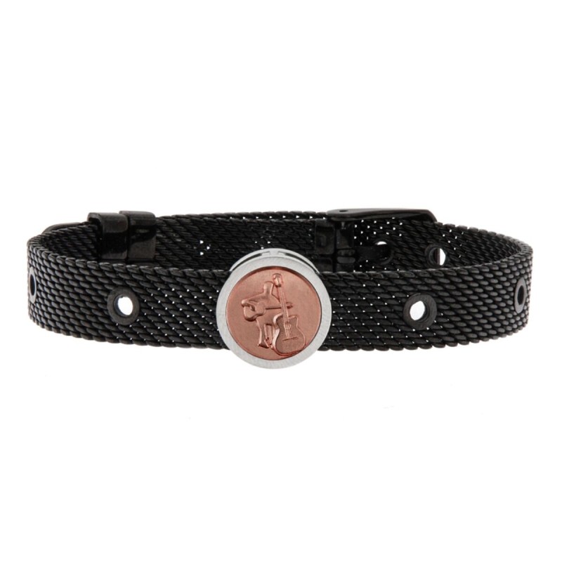 Bracciale Uomo Talent Jewels TJA-4-03-02-2-215 Nero Bracciale Uomo Talent Jewels TJA-4-03-02-2-215 Nero