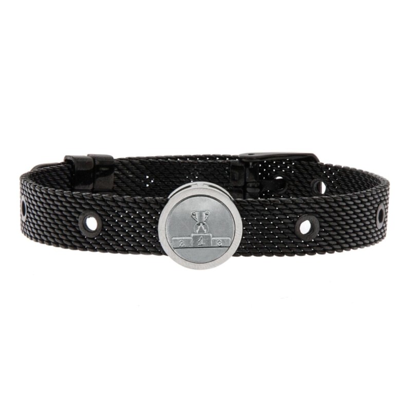 Bracciale Uomo Talent Jewels TJA-5-04-03-2-215 Nero Bracciale Uomo Talent Jewels TJA-5-04-03-2-215 Nero
