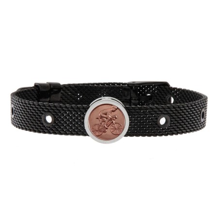Bracciale Uomo Talent Jewels TJA-1-01-02-2-215 Nero