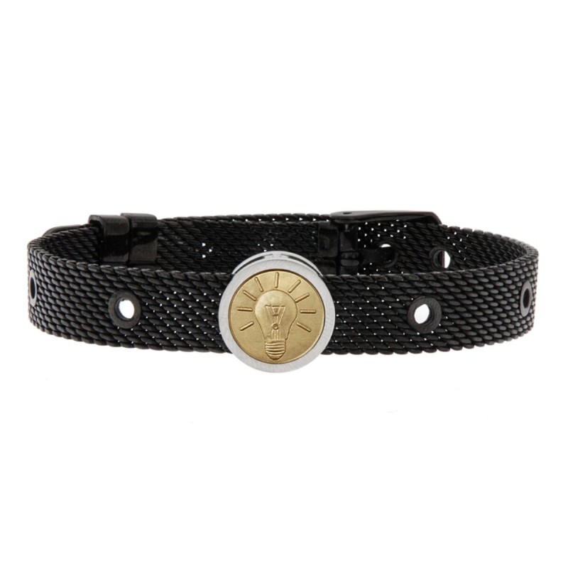 Bracciale Uomo Talent Jewels TJA-5-08-01-2-215 Nero Bracciale Uomo Talent Jewels TJA-5-08-01-2-215 Nero