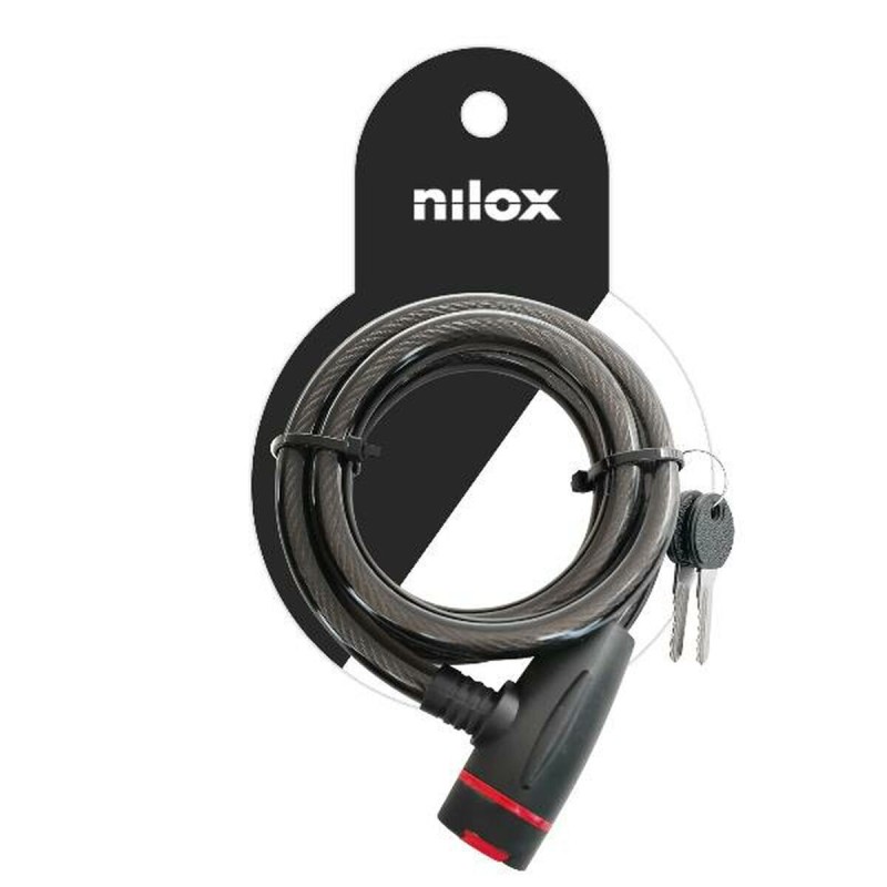 Lucchetto con chiave Nilox NXPLCABLELOCK Lucchetto con chiave Nilox NXPLCABLELOCK