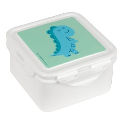 Porta pranzo Safta Dino Verde 13 x 7.5 x 13 cm