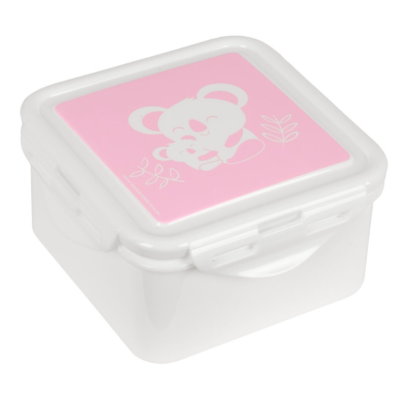 Porta pranzo Safta Koala Rosa 13 x 7.5 x 13 cm Porta pranzo Safta Koala Rosa 13 x 7.5 x 13 cm