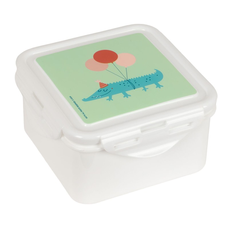 Porta pranzo Safta Fiesta Verde 13 x 7.5 x 13 cm Porta pranzo Safta Fiesta Verde 13 x 7.5 x 13 cm