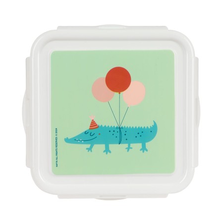 Porta pranzo Safta Fiesta Verde 13 x 7.5 x 13 cm
