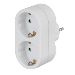 Adattore con prese Hama 00108876 Bianco 3680 W 250 V