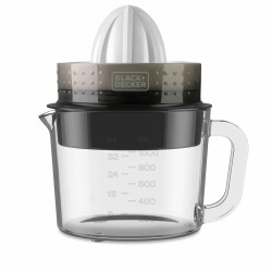 Spremiagrumi Elettrico Black & Decker ES9240070B                      Bianco Nero Trasparente 30 W 1 L