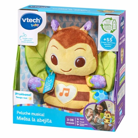 Peluche con Suono Vtech Mielisa Ape 22,5 x 11,6 x 24,1 cm