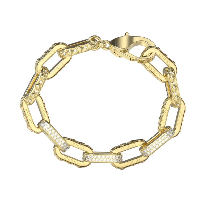 Bracciale Donna Guess JUBB04618JWYGS Dorato Bracciale Donna Guess JUBB04618JWYGS Dorato