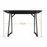 Scrivania GAMING DRIFT DRDZ75 Nero Nero/Rosso 100 x 60 cm