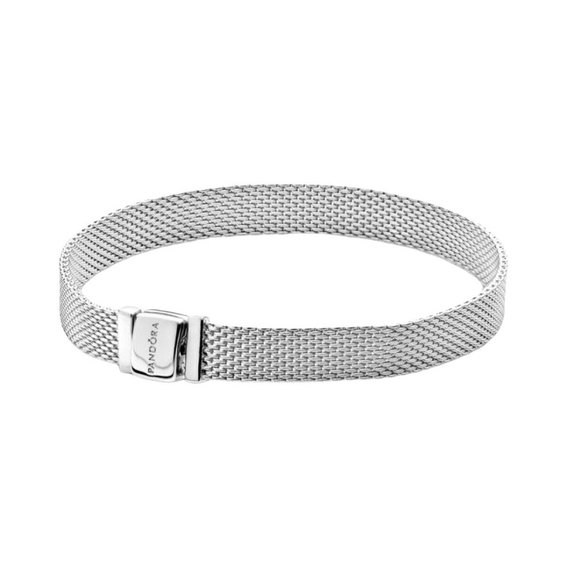Bracciale Donna Pandora 597712-18 18 cm Argentato Bracciale Donna Pandora 597712-18 18 cm Argentato