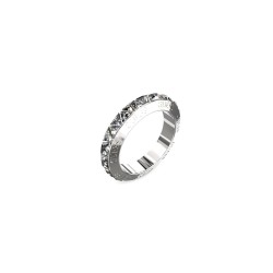 Anello Donna Guess JUBR04575JWRH56 Argentato 16